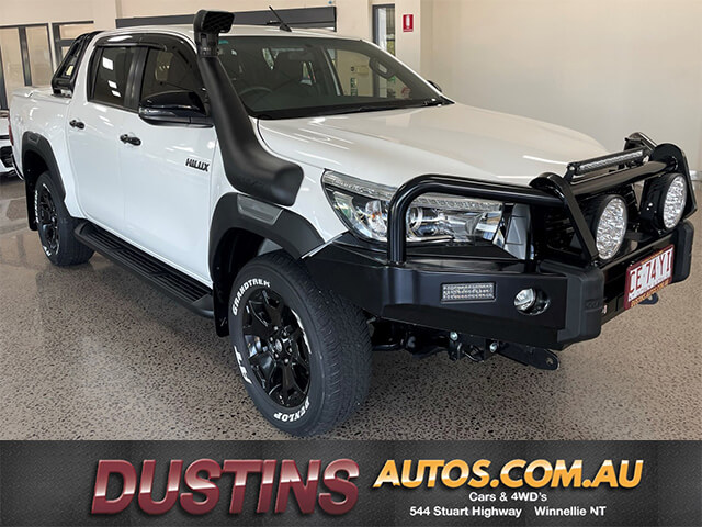 2019 Toyota Hilux GUN126R Rogue Double Cab White 6 Speed Sports Automatic Utility-4.3