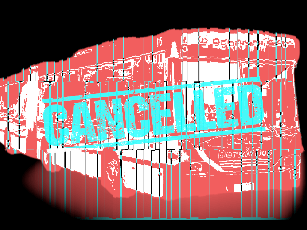 Darwin bus cancelled