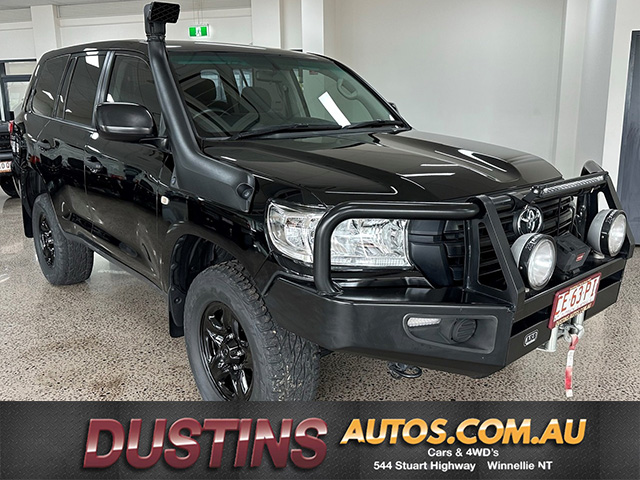 2016 Toyota Landcruiser VDJ200R GX Black 6 Speed Sports Automatic Wagon-4.3