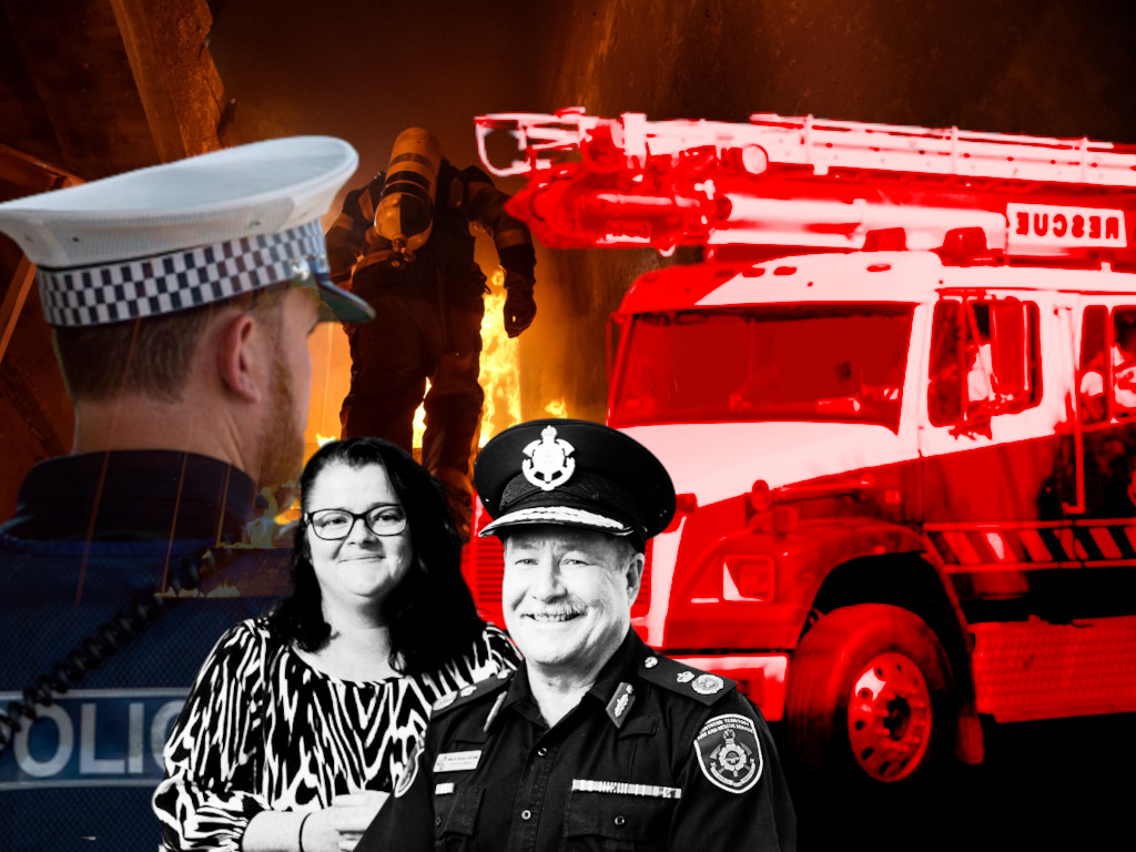 NT Firefighters Mark Spain Erina Early