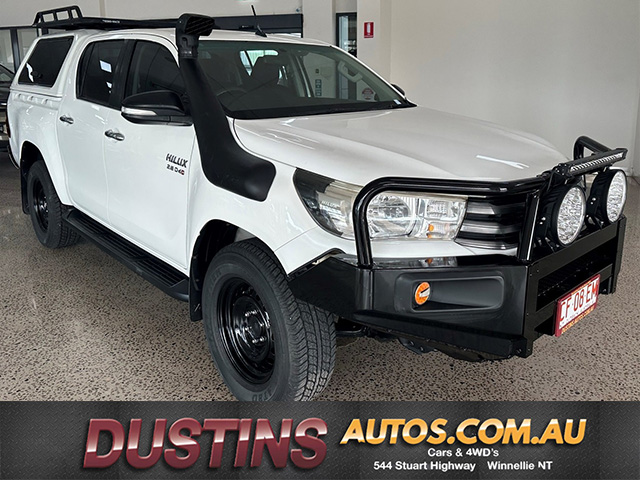 2015 Toyota Hilux GUN126R SR Double Cab White 6 Speed Sports Automatic Utility-4.3