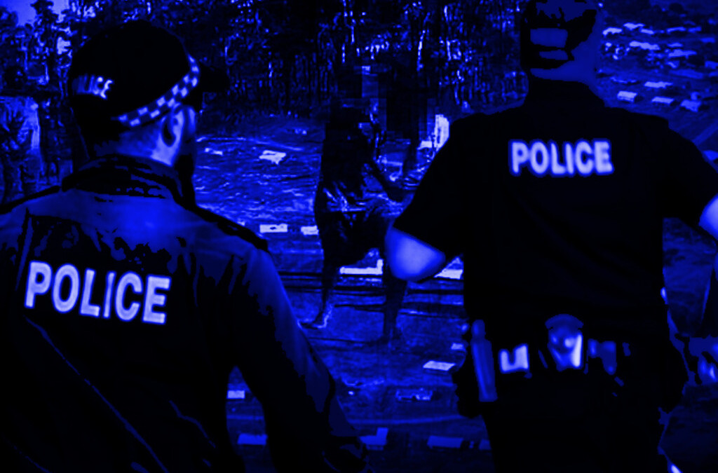 Police confirm fighting in the Daly region, men jump in croc-infested Daly River to evade officers