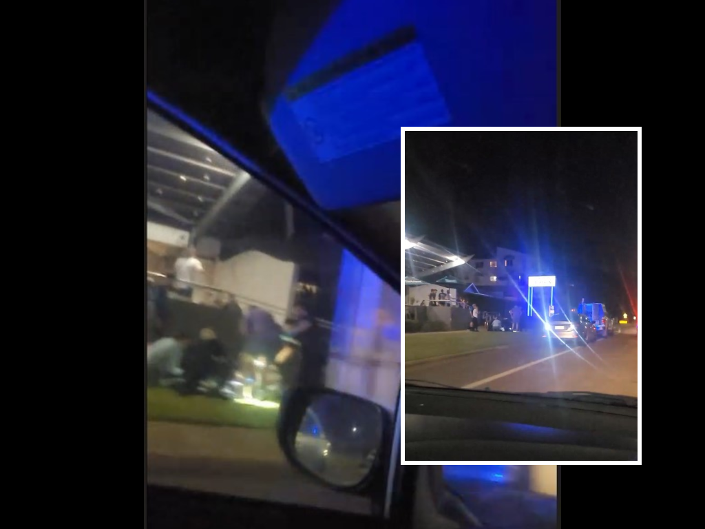 Beachfront stabbing