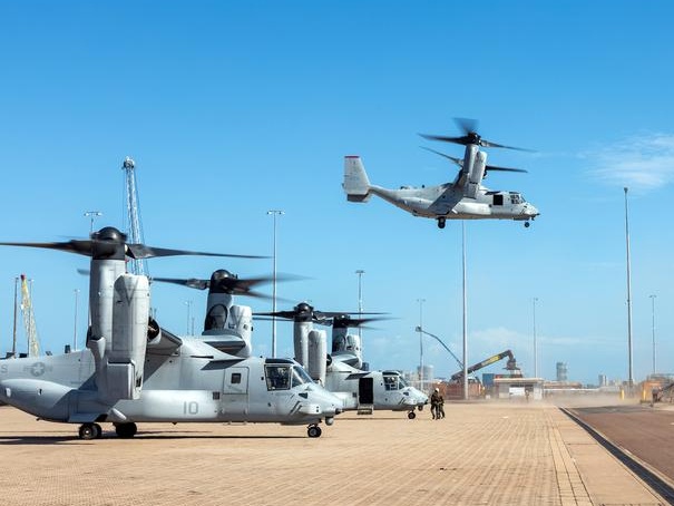 Three dead after US Osprey aircraft crash on Tiwi Islands