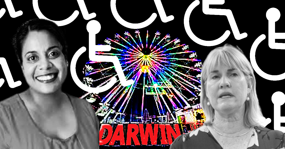 Spurdiking Minister spruiking disabled gondola on Ferris wheel while govt neglects ...