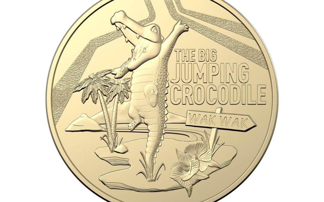 Territory’s Big Jumping Croc immortalised on Australia Post’s limited edition ‘Big Things’ coins and stamps