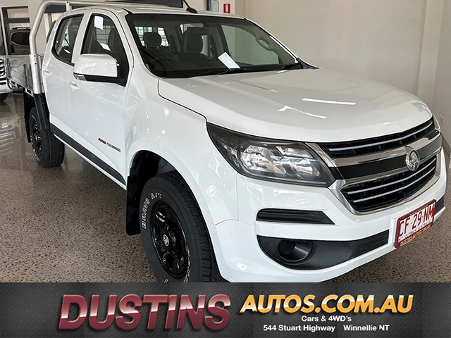 2016 Holden Colorado RG MY16 LS Crew Cab White 6 Speed Sports Automatic Cab Chassis