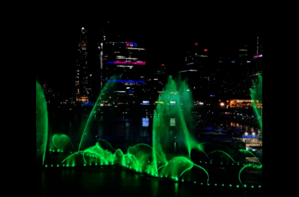 Water, light and sound show for Darwin Waterfront lagoon in November and December