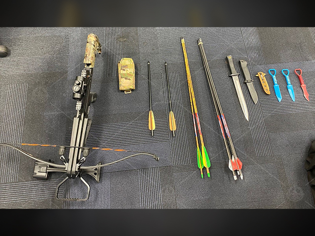Three youths, including 8-year-old, busted stealing knives and crossbows