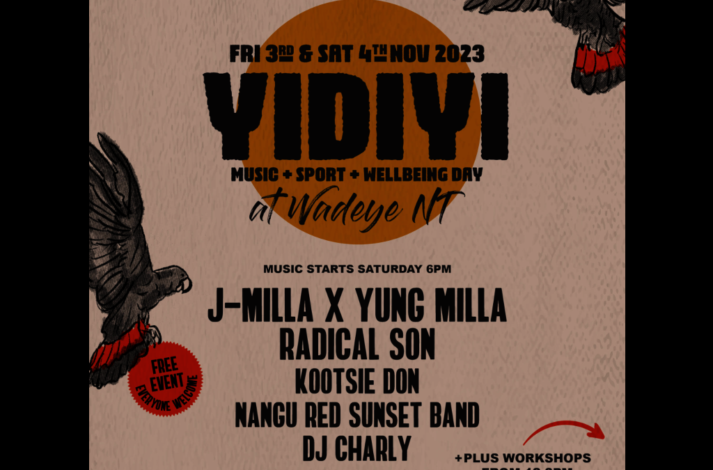 Wadeye to hold Yidiyi, its first festival of music, sport and well-being