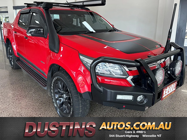 2017 Holden Colorado RG MY18 Z71 Pickup Crew Cab Red 6 Speed Sports Automatic Utility-4.3