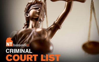 NT Criminal Court list – with charges – May 10