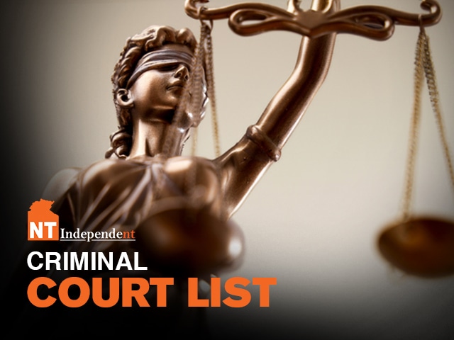 NT Criminal Court list – with charges – May 16