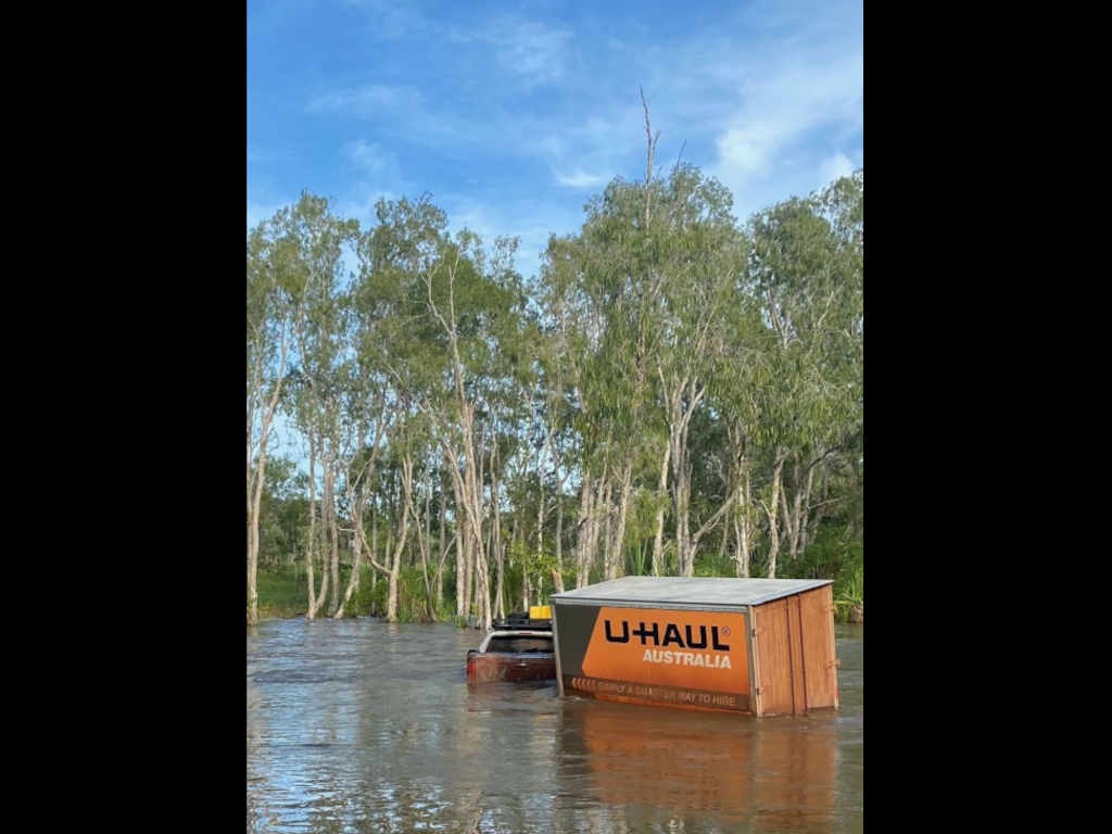 Stranded ute