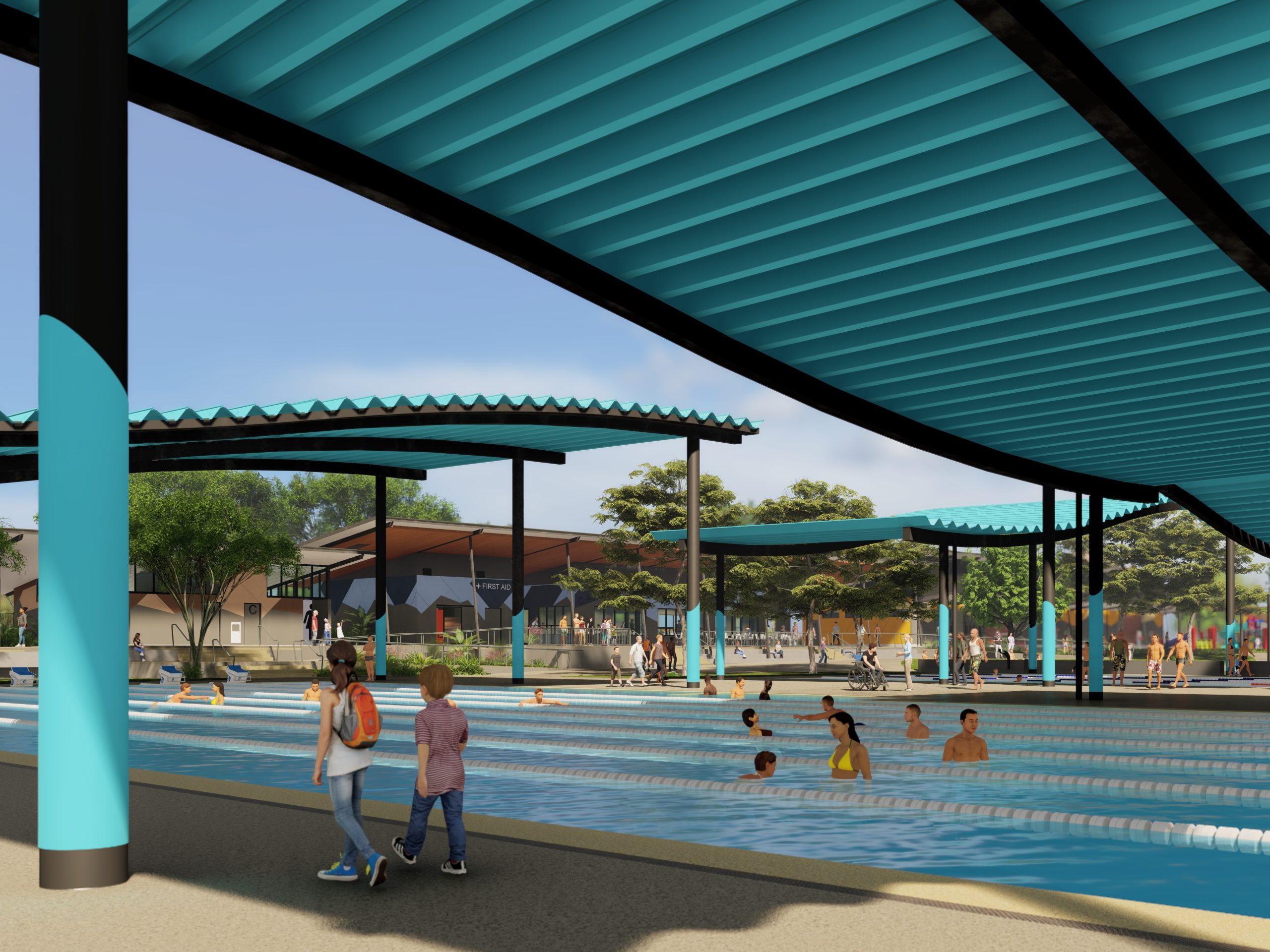Casuarina pool
