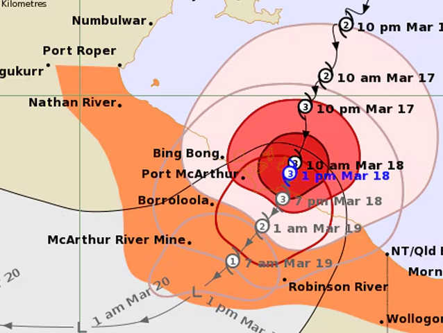 Cyclone Megan-Borroloola