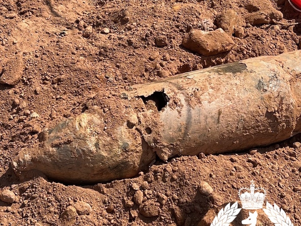 Stokes Hill Wharf closed on Tuesday after Second World War explosive ...