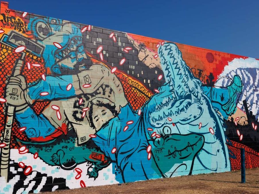 Street Art Festival splashes Darwin with new colourful murals