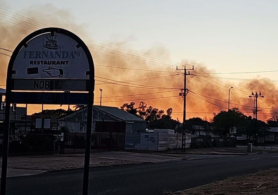 Large grassfire in Tennant Creek brought under control