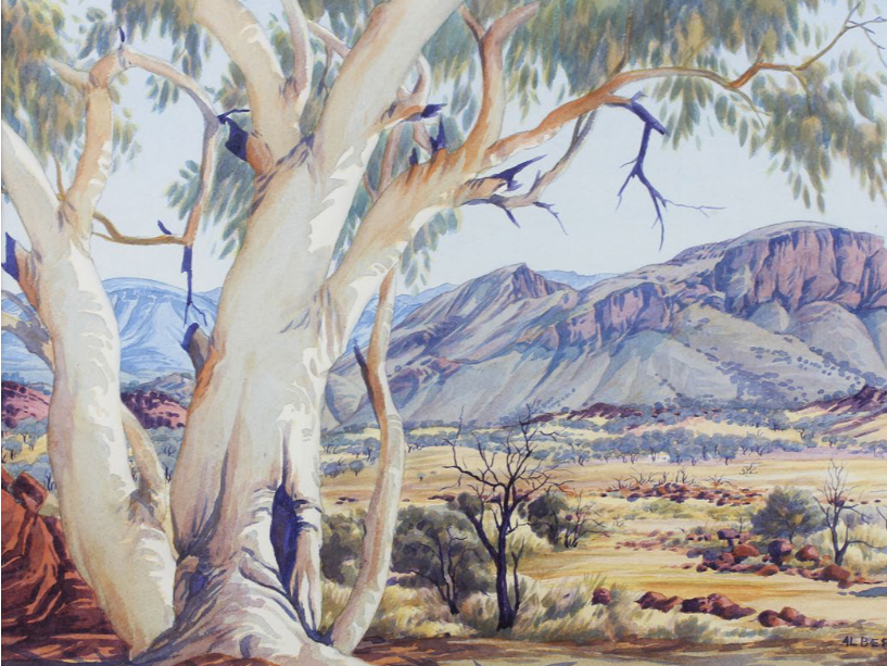 Namatjira paintings to be auctioned in England