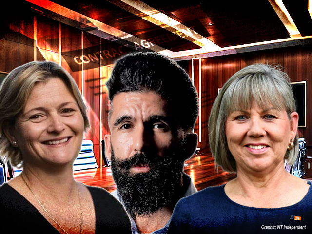 Jo Hersey, CPSU Sec David Villegas and Nicole Hurwood