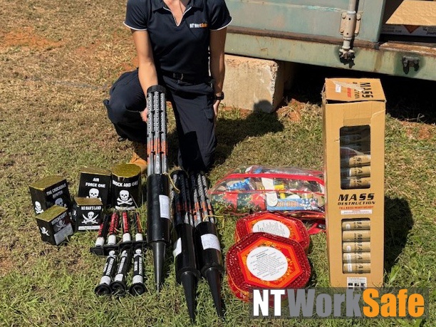 Social media post leads to illegal fireworks seizure, charges pending against Darwin businessman