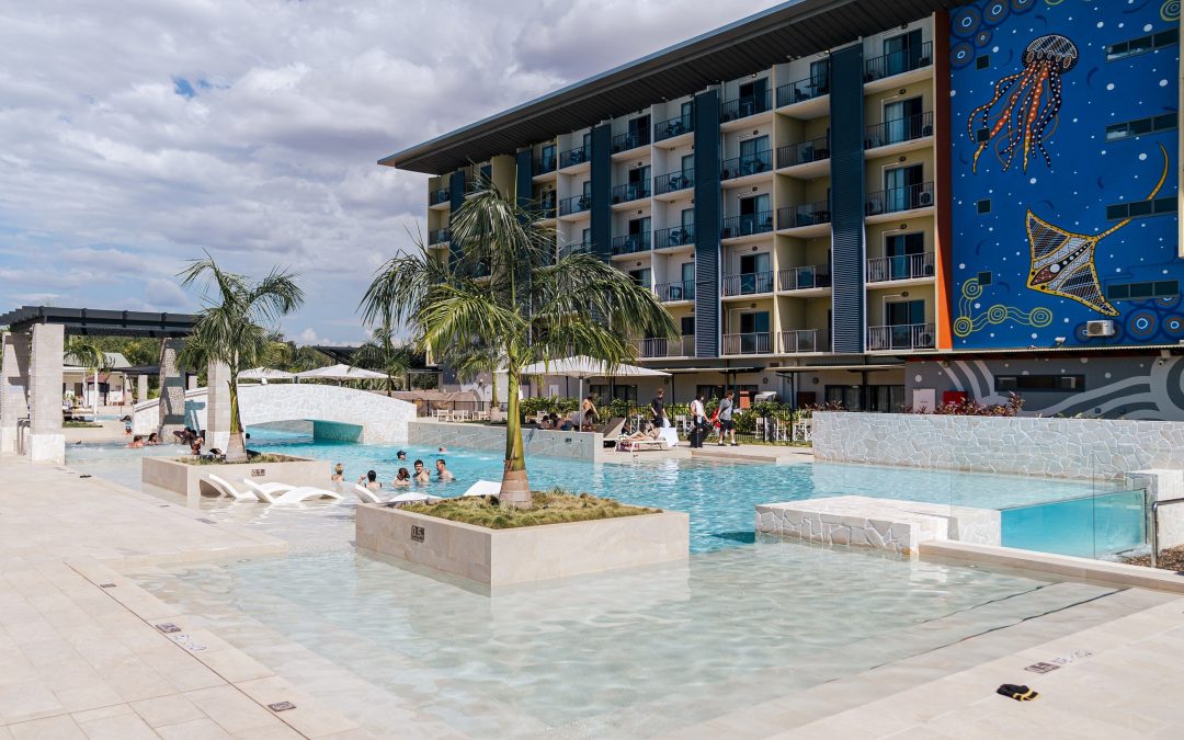‘Boho’ style poolside restaurant, executive suites, and villas open at Darwin Airport Resort