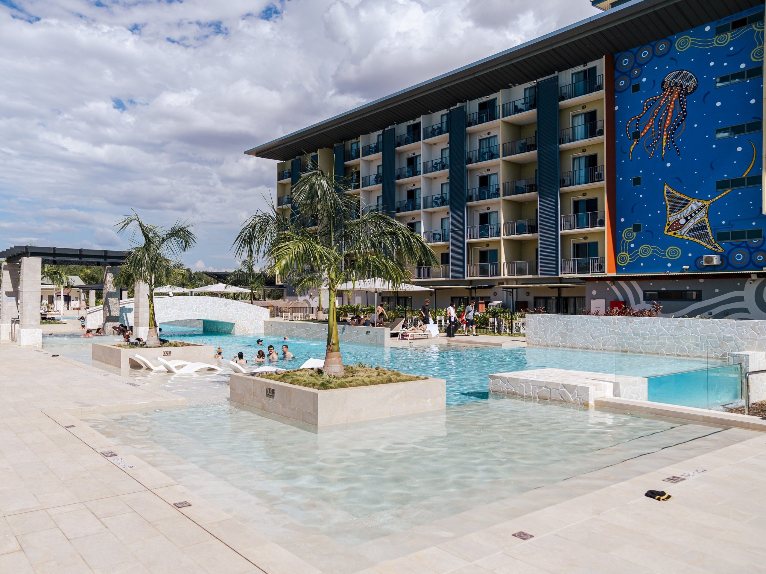 Darwin Airport Resorts pool area Cropped