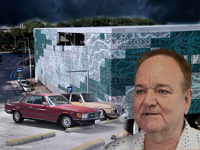 REVEALED: Shields secretly using Waterfront carpark for vintage Mercedes car collection at taxpayer expense
