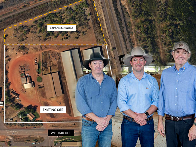 ‘Lands and planning hat’: Government gifts two-hectare parcel of land to expand Berrimah Cattle Export Yards