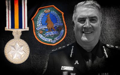 National police medal awarded to officer who shared topless photo of distressed woman