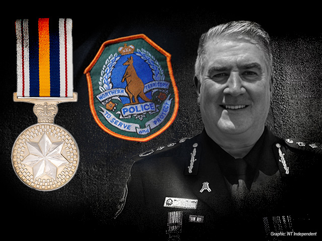 National police medal awarded to officer who shared topless photo of distressed woman