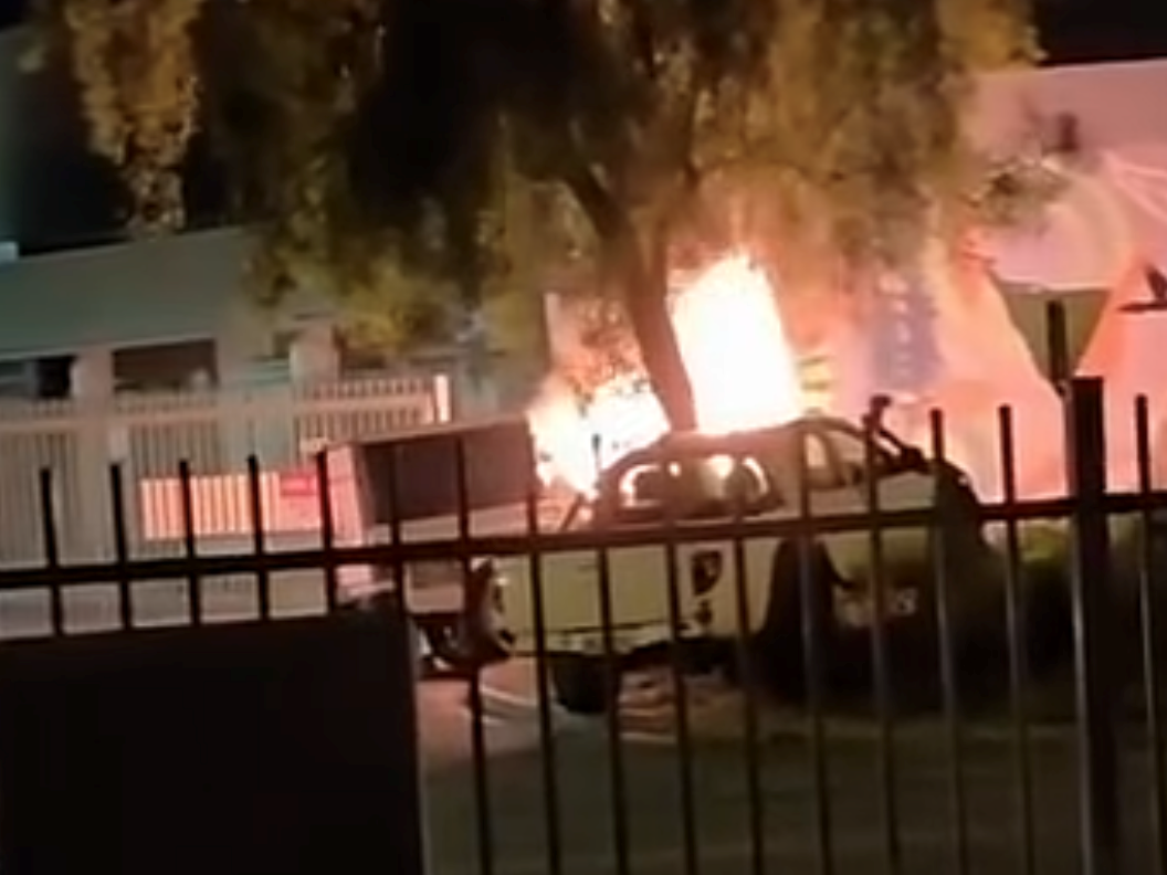 Alice Springs riot April 30 (Pic: Action For Alice Cropped)