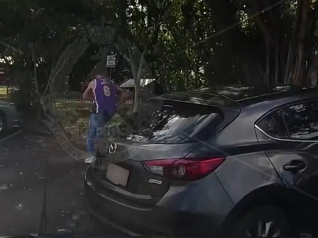 Manhunt for court runner ends with dog squad takedown, eight others also arrested
