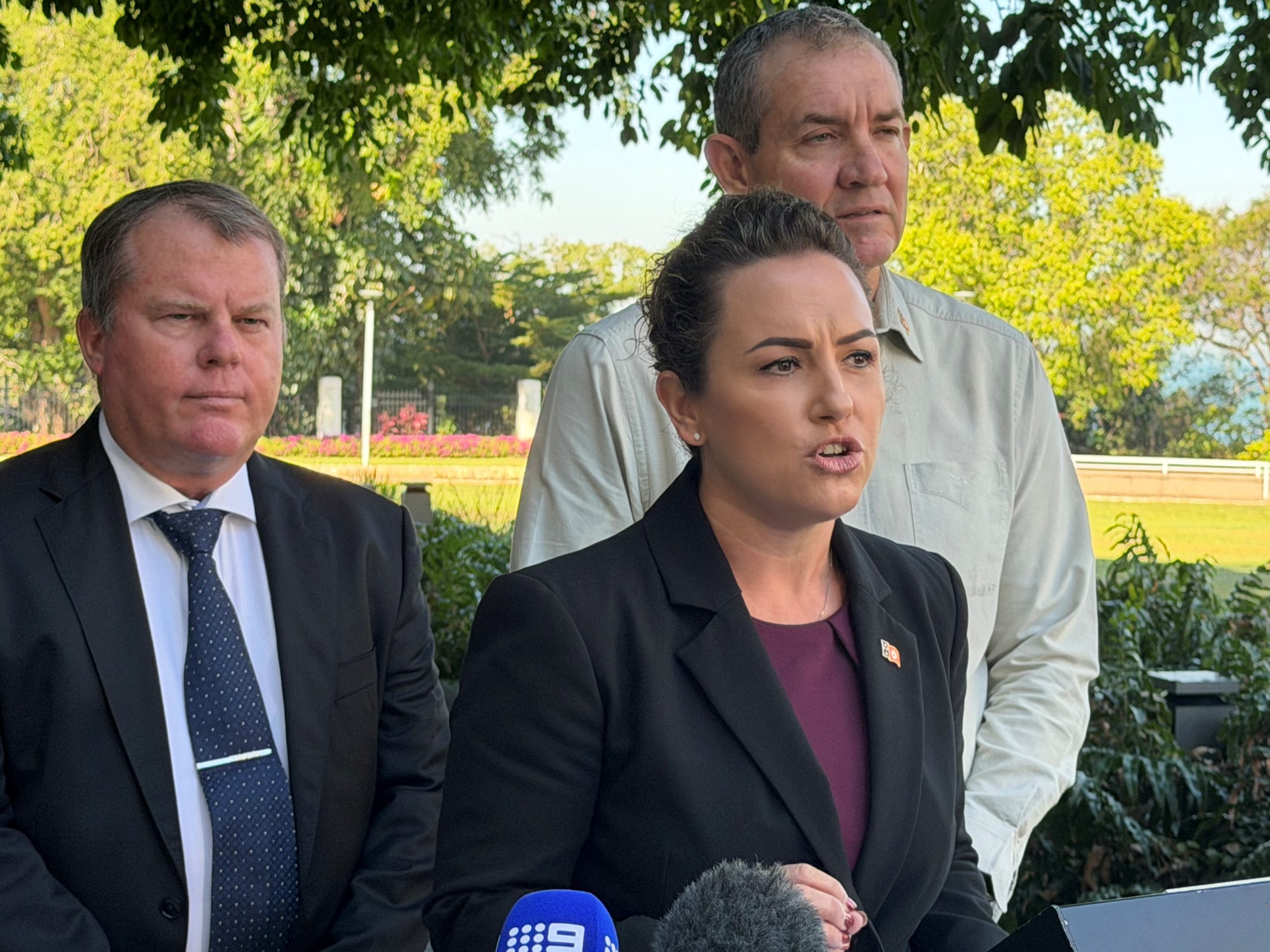 Lia, Knowles and Maley Arafura Rare Earths announcement Pic NT Independent Cropped