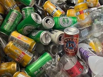 Alcohol containers found in wheelie bin by police