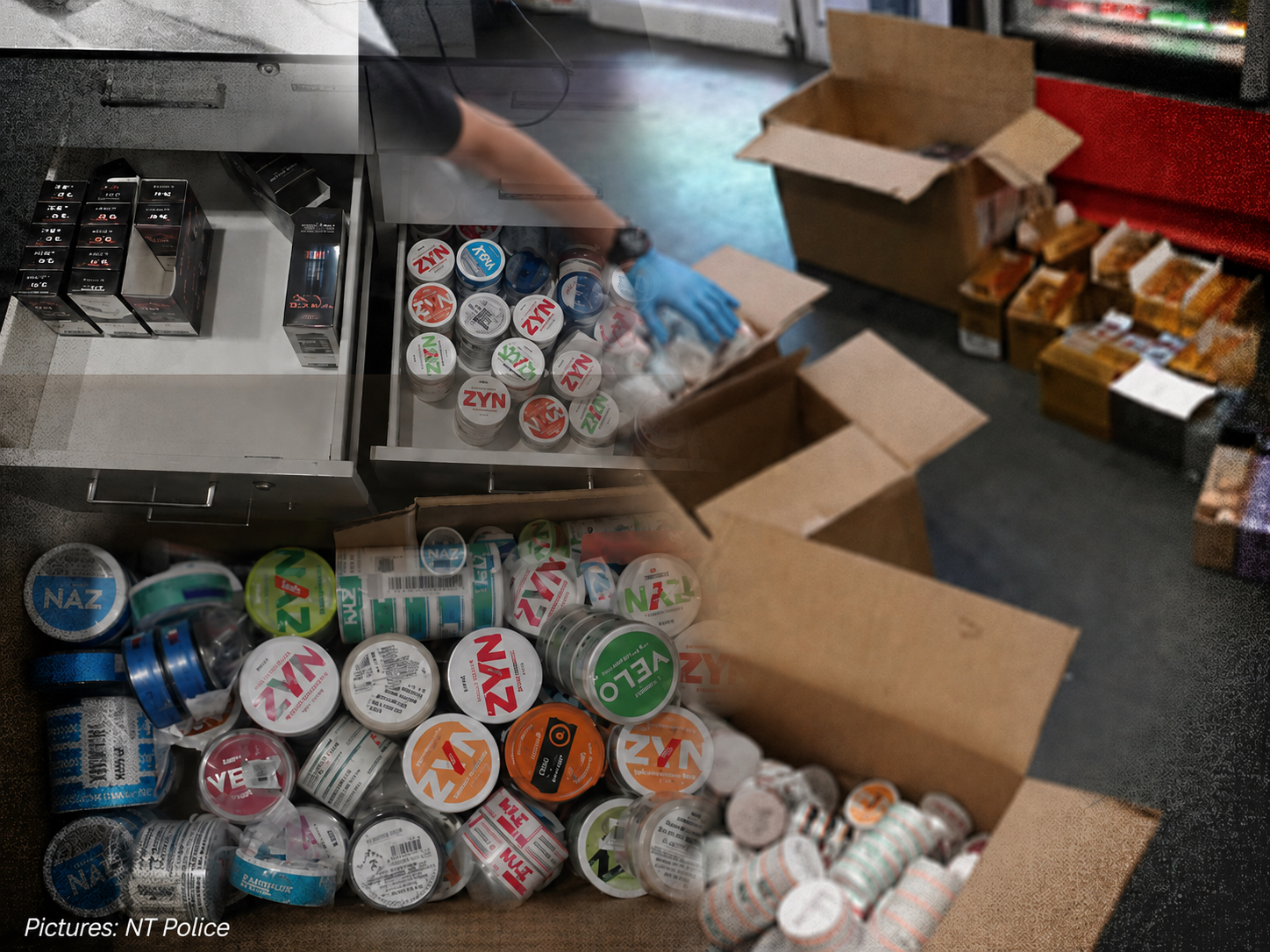 Police raid illegal tobacco