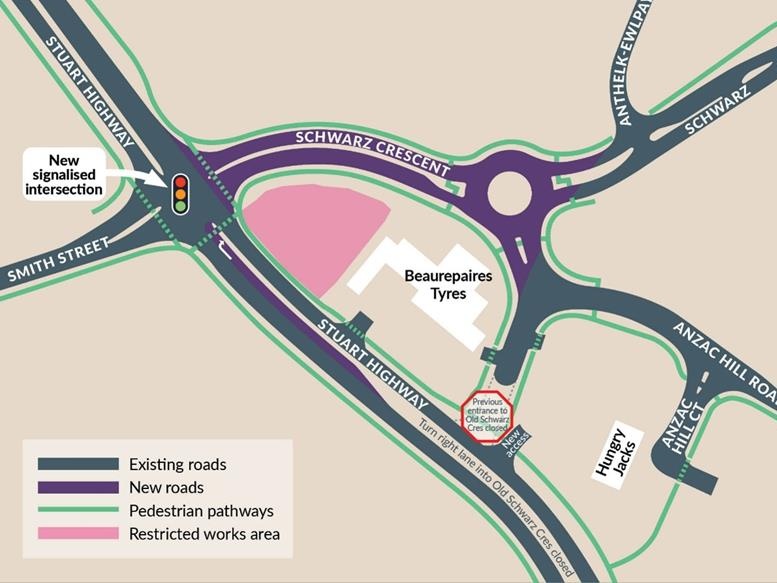 Major upgrade of key Alice Springs intersection put to tender