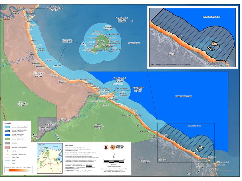 Limmen Bight Marine Park expanded to protect marine habitats