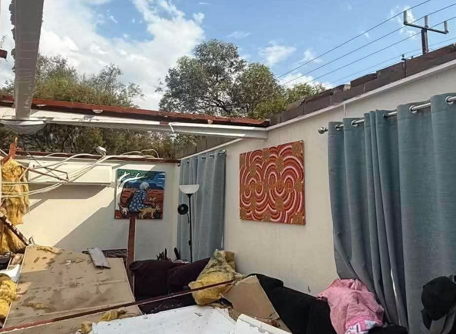 ‘Significant and widespread damage’: Massive storm hits Alice Springs knocking out power, ripping roofs off homes